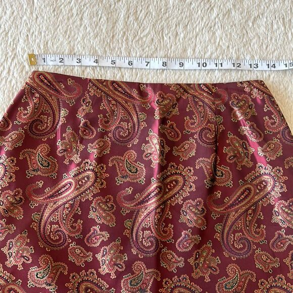 Xscape paisley formal maxi skirt size 8 - Picture 7 of 16